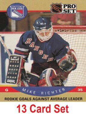 Mike Richter Hockey Card Collection